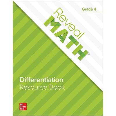Reveal Math Differentiation Resource Book, Grade 4